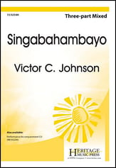 Singabahambayo Three-Part Mixed choral sheet music cover